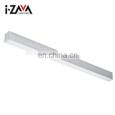 Hot Selling Supermarket Modern Office Hotel Hanging Decoration Ceiling Led Linear Pendant Light