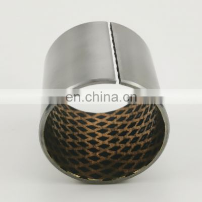 TCB300 Bimetal Steel Bronze Graphite Sliding Bushing Copper Brass Self Lubricating Sleeve Bushing For Staring Motor