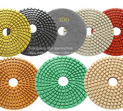 Guangzhou GDT concrete floor polishing pad for polisher and grinder
