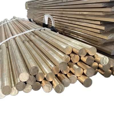 Hot Selling High Fatigue C83600 Bronze Solid Bar Copper Bars Rods Non-ferrous Metal For Industrial Fittings