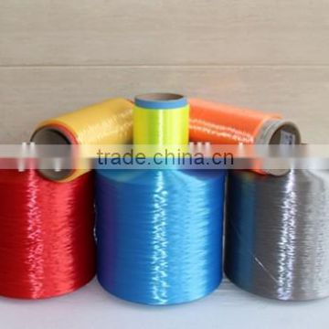 recycled high tenacity High modulus dyed polyester Yarn