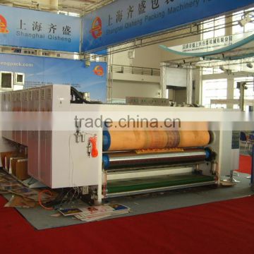 Fixed Five Colors Printing Glazing and Die-cutter with Stacker