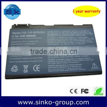 14.8V 5200mAh High Quality Battery for Acer 3100 5100 BATBL50L8 BATCL50L BATCL50L4