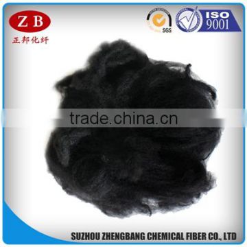 dope dyed recycled polyester staple fiber plastic recycling