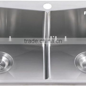 DS11450 stainless steel18 guage handmade sink