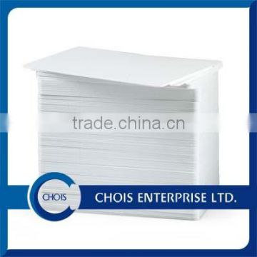 CR80 Plastic White Blank PVC Card for Card Printer Printing