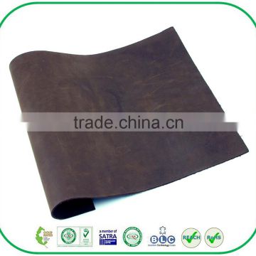 Natural Genuine Leather 1.4 to 2.0mm Classic Crazy Horse Leather