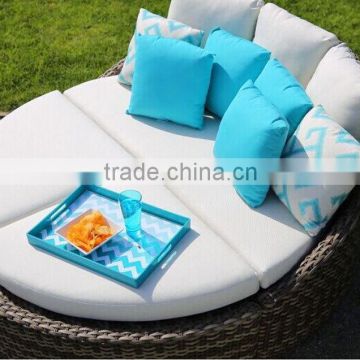 rattan furniture modern design sofa cum bed