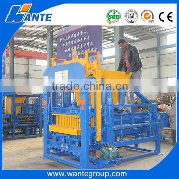 QT4-15 cement block machine factory,fully automatic block making machine