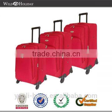 360 degree spin Travel Luggage Trolley set