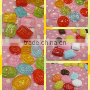 kawaii resin jelly cabochon for wholesale