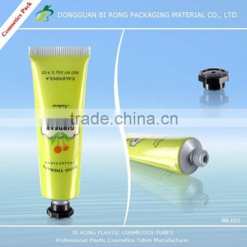 Aluminum/Plastic tube for cosmetic packing