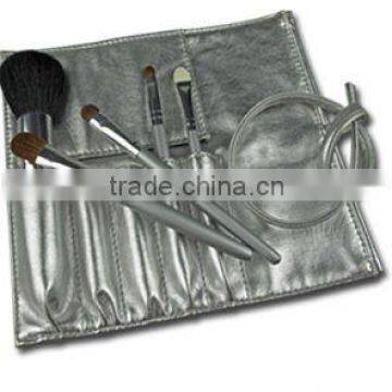 top quality makeup brush kits 5 pieces with PU bag