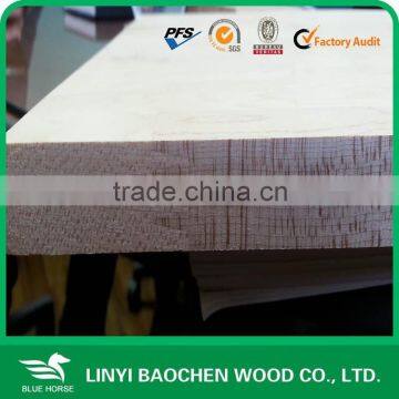 paulownia edge glued solid wood panels