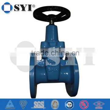 DIN F4 Non-rising Stem Resilient Seated Flanged End Gate Valve