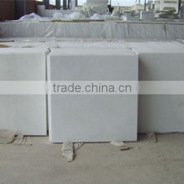 High grade polished absolute white marble tile ,white marble floor tile