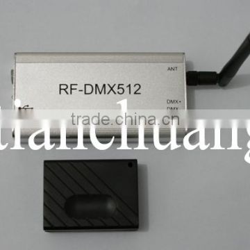 Long Range Wireless RF Transmitter and Receiver / DMX 512 Channels