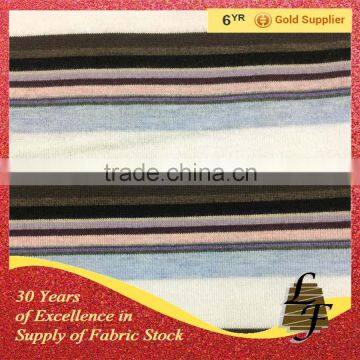 yarn dyed cotton jersey knitted fabric stocklot wholesale194