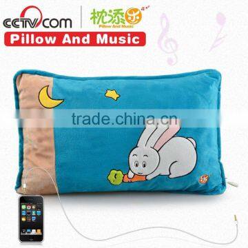 animal embroidery mp3 or ipod music pillow