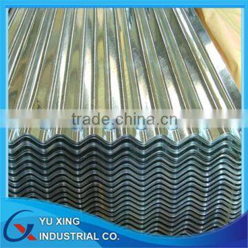 Galvanized Corrugated Roofing steel sheets 0.11mm for West Africa