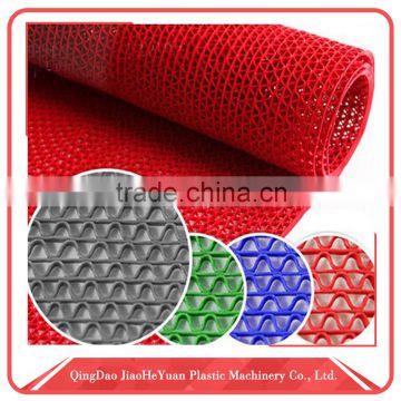 Made in China hollow out pvc red kitchen mat