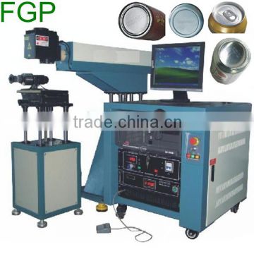 Fully automatic laser printing machine for tin can