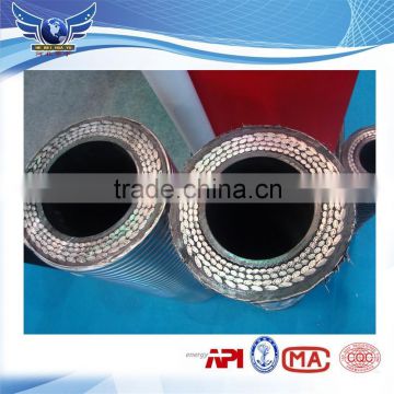 in China steel wire spiralied rubber hose