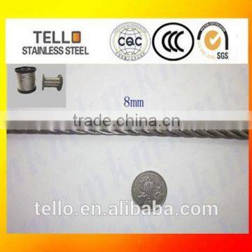 stainless steel 316 fine wire rope