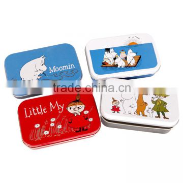 Rectangular Game Card Tin Case with Custom Printing