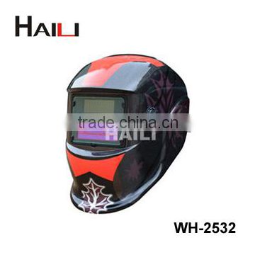 LED Auto Darkening Welding Mask/Welding Helmet maple leaf(WH-2532)