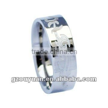 fashion titanium white rings jewellery for wedding