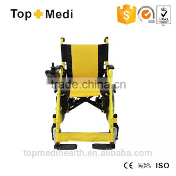 New Type Cheap Aluminum Folding Electric Wheelchair for Disabled and Elderly People/silla de ruedas electrica