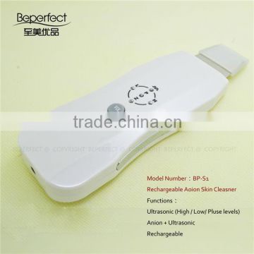 Beperfect wholesale Newest desing handheld electric facial peeling machine rechargeable