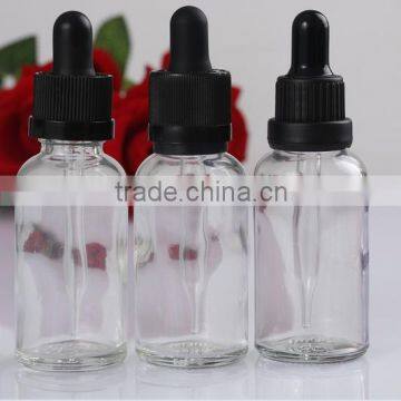 10ml matt black glass e liquid bottle with glass dropper and childproof cap