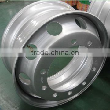 Trailer Tubeless 22.5 Inch China Wheel Rim Supplier