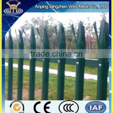 ON SALE !! 2015 Americ Best Selling Galvanized Palisade Fence Supplier