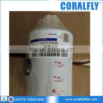 Coralfly OEM 360LC-3 Excavator Engine D6AZ Fuel Water Separator 2474-9060A