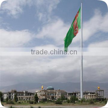 Giant Power Coated Carbon Steel Flag Pole Manufactuer in Foshan