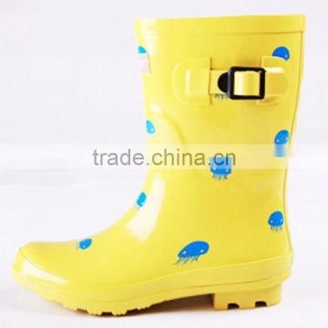 manufacturer rubber rain boots with good quality