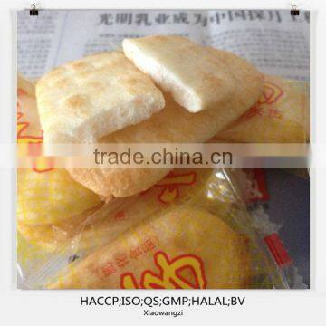 Cost-efficient salty rice cracker