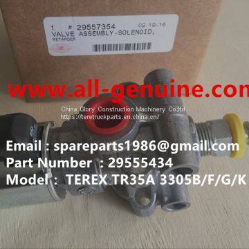 TEREX 29555434 SOLENOID VALVE TR100 TR60 TR70 TR45 TR50 MT4400AC OFF HIGHWAY RIGID DUMP TRUCK MINING HAULER TRANSMISSION