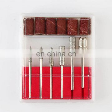 Electroplated diamond nail drill bits 6pcs/box