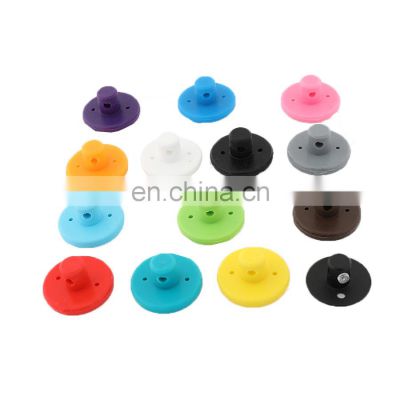 Tonghua Colorful Silica Gel Wire Fixing Botton Round Shape Wire Fixing Botton