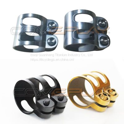 COMEPLAY wholesale factory direct  Titanium Double Clamp for Scooter