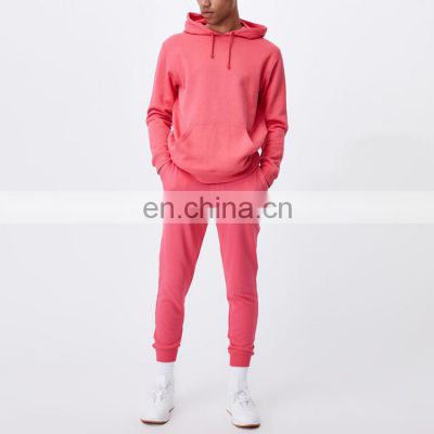 High Quality Casual Tracksuits Custom Men Training Jogger Suits Two Piece Hoodie Pants Sweatsuit Sets