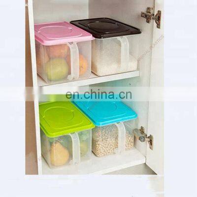 Fridge sealed bin plastic Refrigerator pp material kitchen storage containers