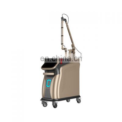dual yellow laser rods tattoo removal 1320nm 1064nm 532nm nd yag picosecond laser machine with Medical CE