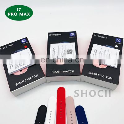 Hot Sell shenzhen Qianrun SmartWatch W37 I7 Pro Max Dialing Top Watch i7Pro Max Smartwatch Iwo Series 7 Smart Watch I7 Pro Ma