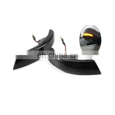 2X Dynamic Wing Mirror LED Indicator Turn Signal Light For Ford Focus Mk2 Mk3 4