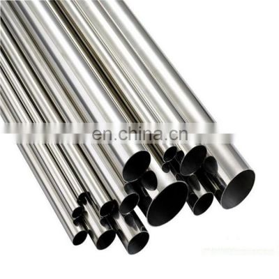 AISI 201 304 321 316 2B BA satin 8k mirror polished welded stainless steel pipe tube